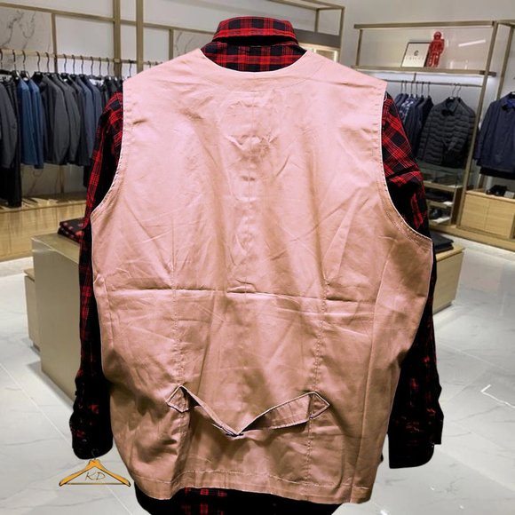 Vintage Woolrich Tweed Vest - 2XL, Herringbone, Gray/Black, EUC - Picture 3 of 7